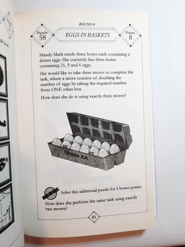 Imagen 5 de 10 de Antiguo Libro Iq Puzzless Mathemagic Lote X 2 Inglés Ro 1410
