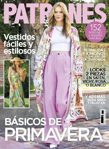 Revista Patrones #443 | Básicos De Primavera. Vestidos Fácil