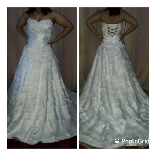 Vestidos De Noivas Branco Estilo Princesa E Tomara Que Caia