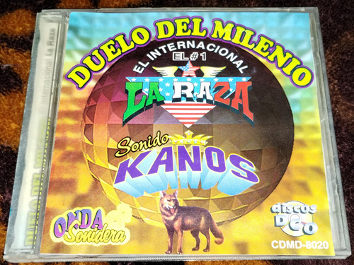 Cd Duelo Del Milenio Sonido Raza Kanos Sonidero Cumbia 98