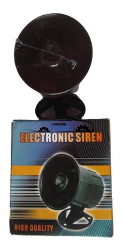 Sirena 6 Tonos 12v 30w 6ohm Para Carros O Cercos Eléctricos