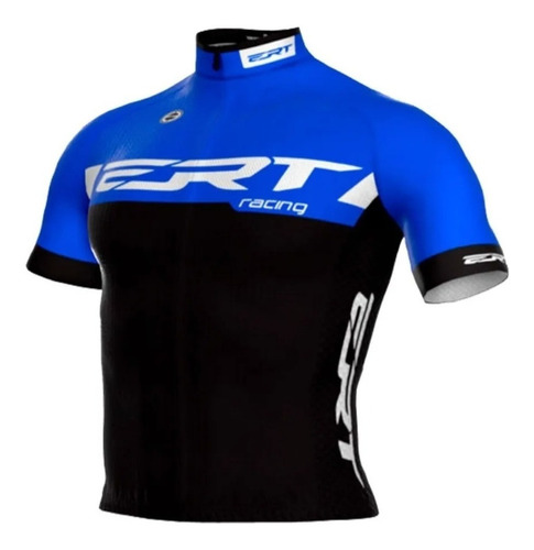 Imagem 1 de 4 de Camisa Ciclismo Ert New Elite Racing Azul