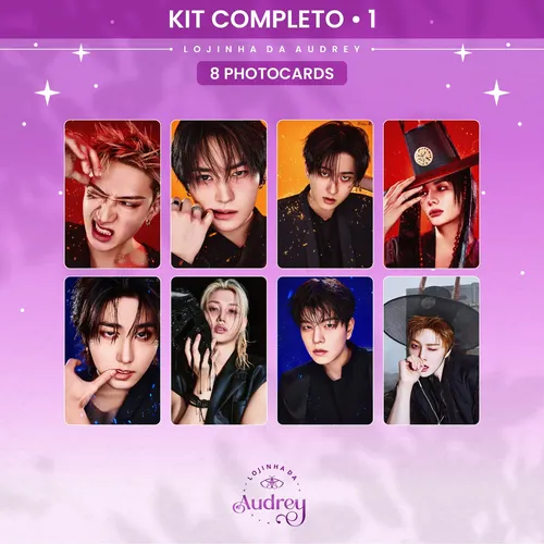 straykids RUN IT ssjyp 8枚セット フルコンプ 8 Photocards Stray Kids Run It Tour, Colecionáveis Kpop Stay