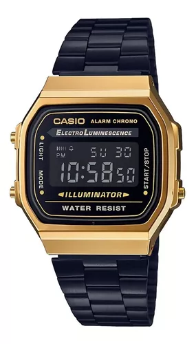 Reloj Casio Vintage unisex A168WEGB-1BVT