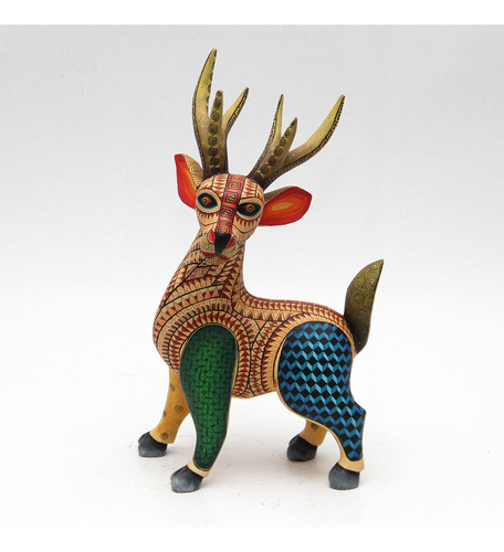 Alebrije De Venado De Madera Tallada, Aripo