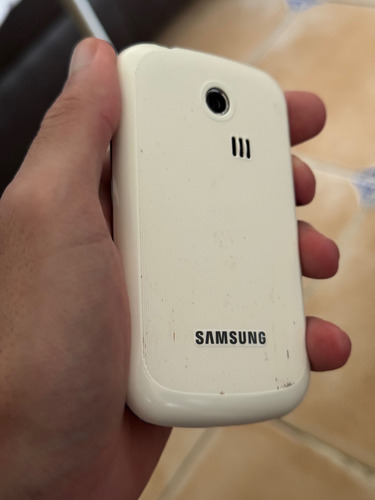 Celular Samsung Gt - S3350 (lee La Descripción) Blanco (Usado)