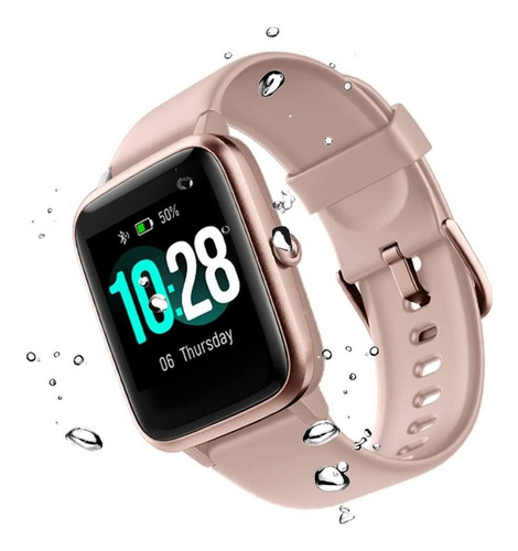 Goiacii Reloj Inteligente Hombre Smartwatch Mujer Negro Puls