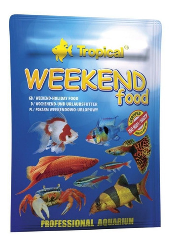 Tropical Ração Para Peixe Weekend Food 20g Sachet