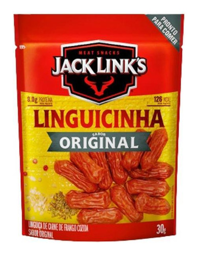 Snacks Linguicinha Bovina Sabor  Jack Link's 30g