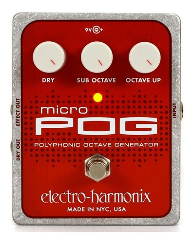 Pedal De Efectos Electro Harmonix Micro Pog (armonizador)