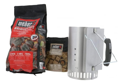 Weber Barbecue Grill Easy Fire Starter Set