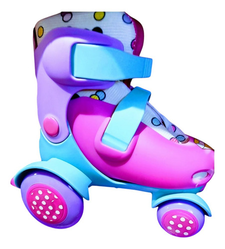 Minnie Minipatines Ajustable Disney Del 16 Al 19 Rosa Y Azul