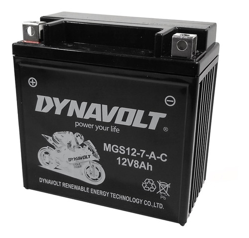 Bateria Moto Dynavolt Gel 12n7-4a Um