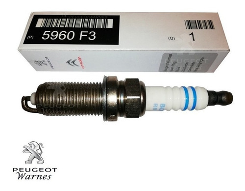 Juego De 4 Bujias 100% Originales Peugeot 206 1.6 16v Nafta
