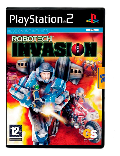 Juego Robotech Invasion Playstation 2 - Físico En Caja