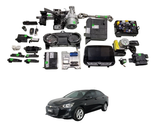 Kit Code Modulos Eletrica Onix Plus 1.0 Turbo 2024 (usado)