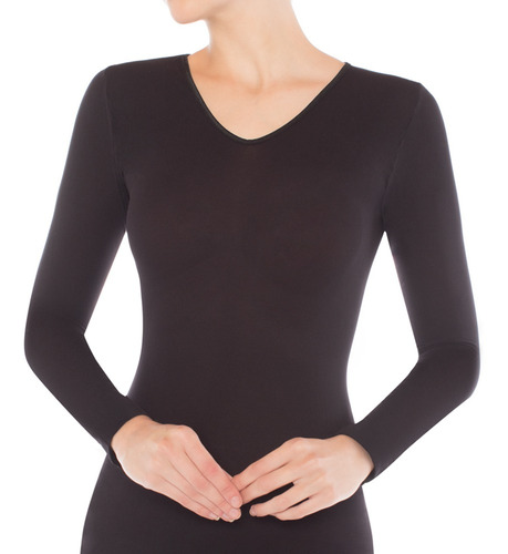 Chemisette Seamless Black