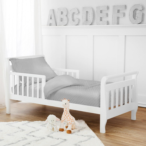 American Baby Company Heavenly Soft Minky Dot - Juego De Ro.