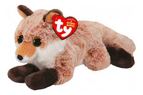 Peluche Ty Beanie Baby - Fredrick El Zorro (6 Pulgadas)