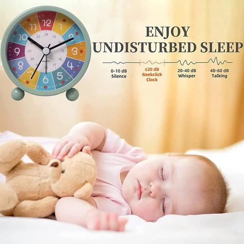 A Reloj De Pared Educativo For Niños Que Aprenden,