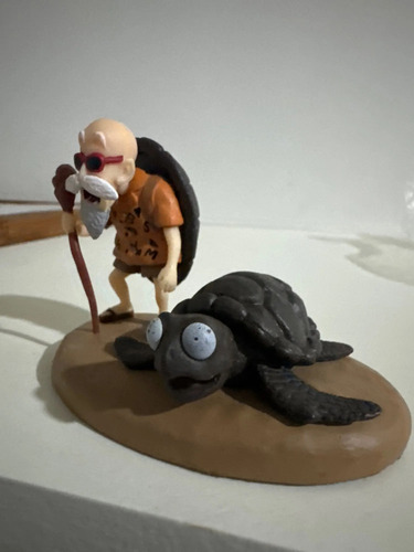 Figura Dragon Ball Z Roshi Bulma Muñeco Anime Pvc Colección