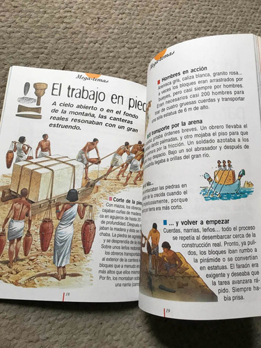 Libro Megascope Los Fascinantes Faraones De Egipto Español (Usado)
