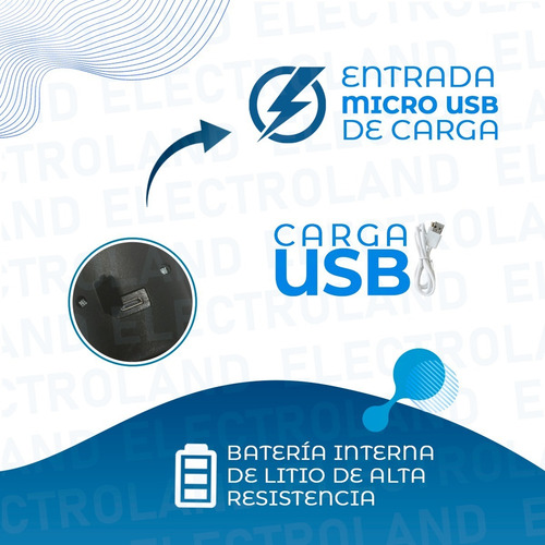 Luz Led Delantera Frontal Para Bici Seguridad Recargable Usb