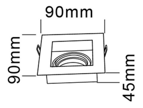 Imagen 2 de 7 de Pack X 27 Spot Platil 1 Luz + 27 Lampara Dicro Led 7w Candil