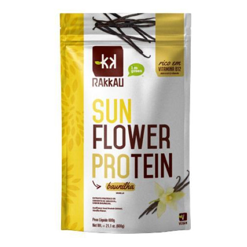 Kit 2x: Sunflower Protein Baunilha Vegana Rakkau 600g