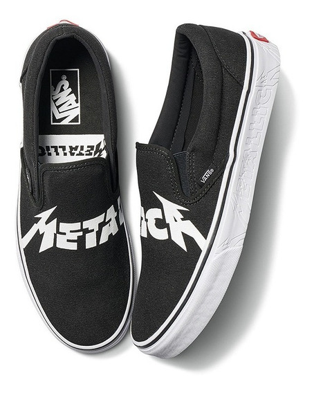 Zapatillas Vans Oficiales De Metallica Talla 41 / 8.5 | Mercado Libre