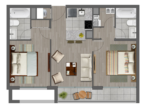 Abdón Cifuentes 150 - Departamento 2d2b(4c), Santiago