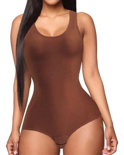 Body Con Cuello En V Para Mujer Con Control De Barriga