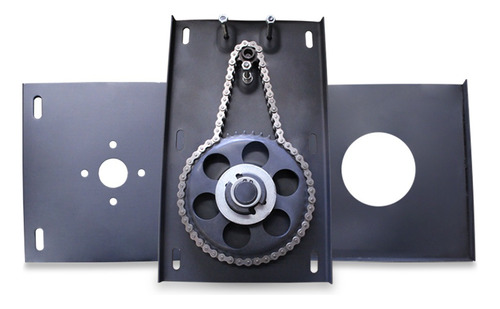 Motor P/ Porta De Enrolar Polti 300kg C/ Botoeira 220V