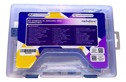 Kit Starter Arduino Compatible Avanzado Con Libro Y Caja