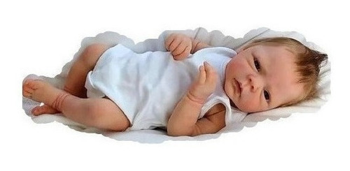 Reborn Baby Muñeca Realista Suave Cuerpo Completo Sili De 46