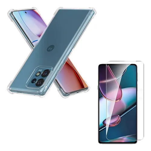 comprar Funda Antigolpes Reforzada Para Motorola + Vidrio Templado
