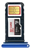 Comprar Bandeja Porta Sim Chip Card Compatible Motorola One Fusion 