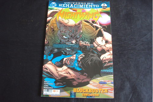 Nightwing # 7 - Renacimiento  (ecc) Blockbuster - Conclusion