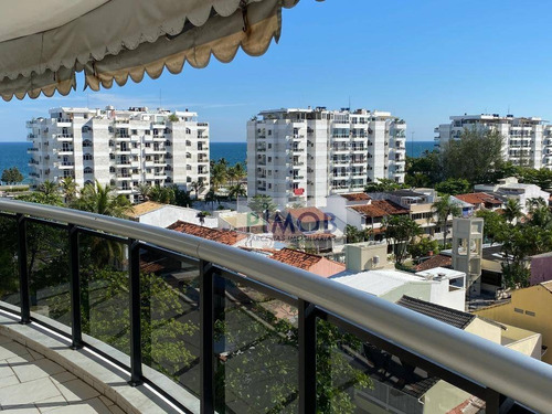 Imagem 3 de 30 de Cobertura Na Praia Da Barra Com 4 Quartos À Venda, 283 M² Por R$ 4.750.000 - Barra Da Tijuca - Rio De Janeiro/rj - Co0154