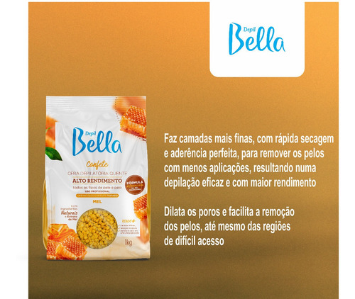 Cera Confete Alto Rendimento Camadas Finas 3 Kg
