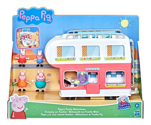 Playskool Peppa Pig Peppa Y La Casa Rodante Familiar Hasbro