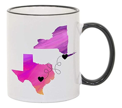 Sister Quote Long Distance State Mug Personalize With State