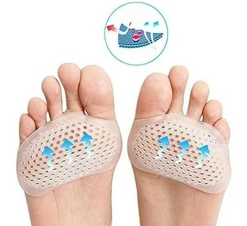 Imagem 2 de 10 de Almofadas De Silicone Para O Antepé: Conforto Extra Para Pés
