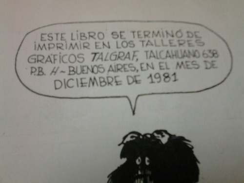 Libro Fisico De Mafalda Algo Dañado