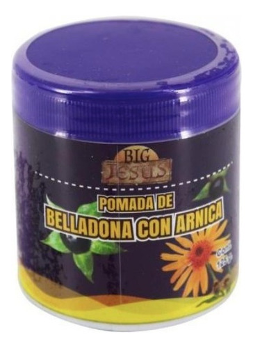 Pomada De Belladona Con Arnica Calmante De Golpes Buenisima