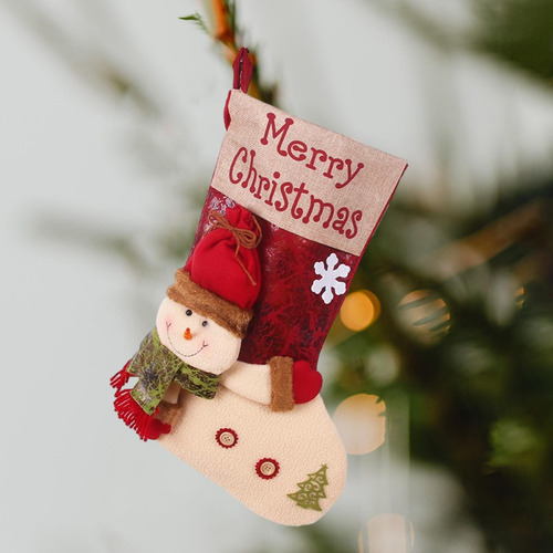 Medias Grandes De Navidad Muñeco De Nieve De Navidad