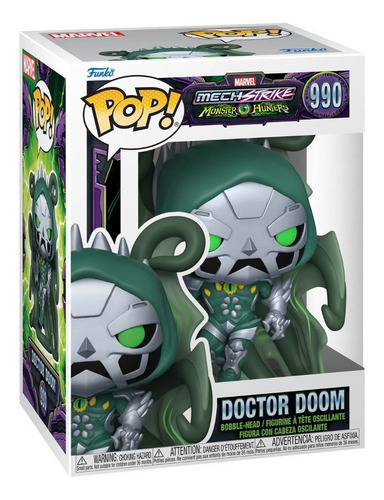 Funko Pop Marvel Mech Strike Monster Hunters Doctor Doom