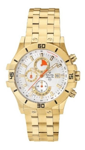 Relógio Masculino Bulova Analógico Wb30999h Dourado