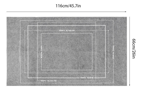 Alfombrilla De Fieltro Enrollable Para Guardar Rompecabezas