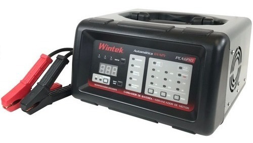 Cargador Automático Baterías 6/12v C/arrancad Pca1210 Wintek